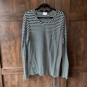 KSUBI Distressed long sleeve tee